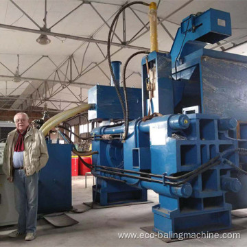 Horizontal Steel Chromium Slag Sludge Scoria Briquette Maker